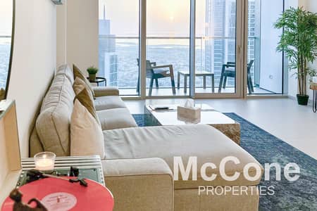 2 Bedroom Apartment for Rent in Downtown Dubai, Dubai - High Floor | Amazing View | Well Furnished
