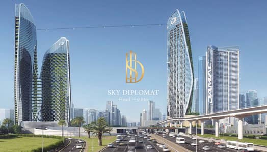 استوديو  للبيع في الخليج التجاري، دبي - شقة في صفا تو دي غريسوغونو،آيكون سيتي،الخليج التجاري 925000 درهم - 11846442