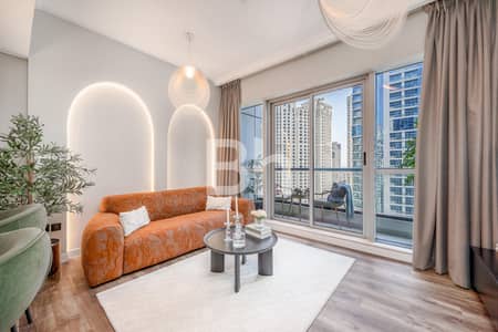 1 Bedroom Apartment for Rent in Dubai Marina, Dubai - High-Floor | Marina Views | Upgraded  | Vacant
