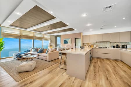 3 Bedroom Apartment for Sale in Dubai Marina, Dubai - Full Sea View | Vacant | Fully Upgraded | 3+ Maids