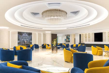 شقة فندقية 2 غرفة نوم للايجار في البرشاء، دبي - MD Hotel Lobby 3. jpeg