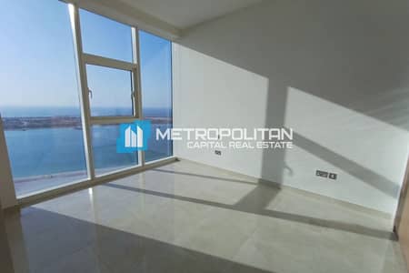 3 Bedroom Apartment for Rent in Corniche Road, Abu Dhabi - Sea ViewIHigh Floor 3BR+M|Flexible Payment|Vacant