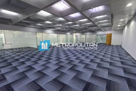 Office for Rent in Hamdan Street, Abu Dhabi - Fitted Office | Partitioned | Ready To Move In