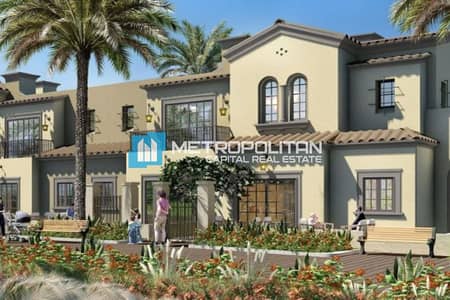 3 Bedroom Townhouse for Sale in Zayed City, Abu Dhabi - Next To Corner 3BR+M TH | Cordoba | HO Very Soon