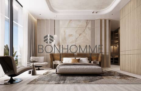 迪拉岛， 迪拜 4 卧室公寓待售 - Penthouse Master Bedroom. png