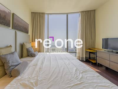 2 Bedroom Apartment for Sale in Downtown Dubai, Dubai - Fully Furnished | High Floor | Sea View