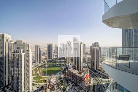 3 Bedroom Flat for Rent in Dubai Creek Harbour, Dubai - Fully Furnished | High Floor | Park View | Branded