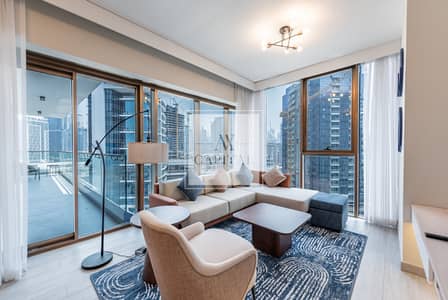 2 Bedroom Flat for Rent in Business Bay, Dubai - Burj Canal View | All Inclusive | Available Now
