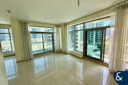 2 Bedroom Apartment for Rent in Dubai Marina, Dubai - Two Bedroom | Large Layout | Unfurnished