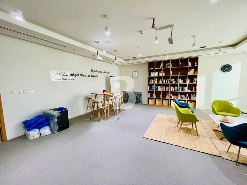 Next to Marina Mall | Grade A | Fitted Office