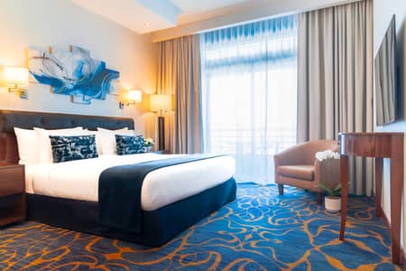 1 Bedroom Hotel Apartment for Rent in Al Barsha, Dubai - Superior Room King (1). jpeg