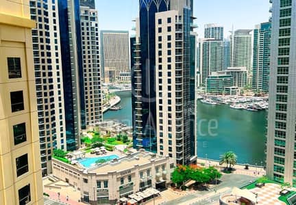 3 Bedroom Apartment for Sale in Jumeirah Beach Residence (JBR), Dubai - Upgraded 3BR + Maid | Vacant | Marina View