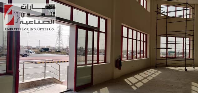 Showroom for Rent in Emirates Industrial City, Sharjah - Showroom - Rahmaniya Subway - Highway Emirates Road 611 -