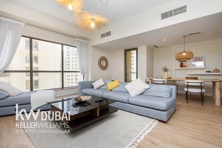 2 Bedroom Flat for Rent in Jumeirah Beach Residence (JBR), Dubai - UPGRADED | HIGH FLOOR | FULLY FURNISHED |