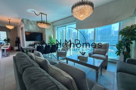 3 Bedroom Apartment for Sale in Dubai Marina, Dubai - Stunning Marina View | 2 VVIP Parking | Full Maid
