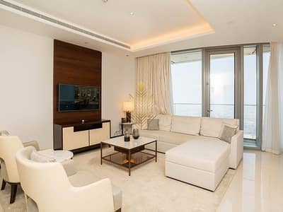 2 Bedroom Apartment for Rent in Downtown Dubai, Dubai - Furnished | High Floor | Vacant | Spacious