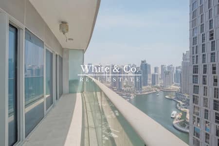 1 Bedroom Flat for Rent in Dubai Marina, Dubai - Marina View | Large Balcony | Sea View