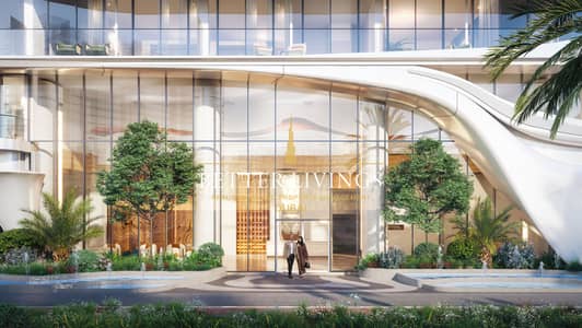 2 Bedroom Flat for Sale in Motor City, Dubai - Beverly Grande main entrance. jpg