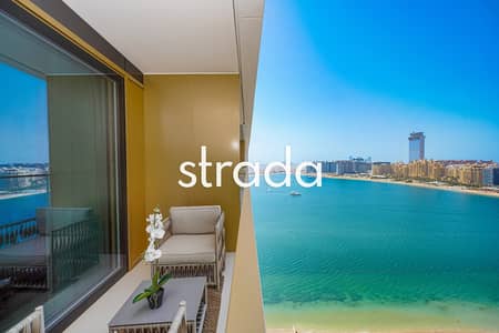 1 Bedroom Apartment for Rent in Dubai Harbour, Dubai - turnkey | interior designed | partial palm view