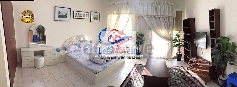استوديو  للايجار في المدينة العالمية، دبي - SUPER SUMMER OFFER || FULLY FURNISHED STUDIO WITH BALCONY