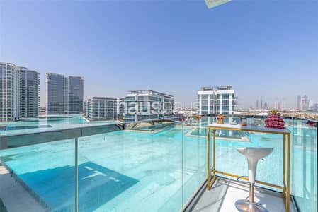 3 Bedroom Apartment for Sale in Mohammed Bin Rashid City, Dubai - Corner Unit I Private Beach I Lagoon & Burj View I
