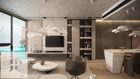 Studio for Sale in Dubai Land Residence Complex, Dubai - Peace Lagoons - 1 BDR - 05. jpg