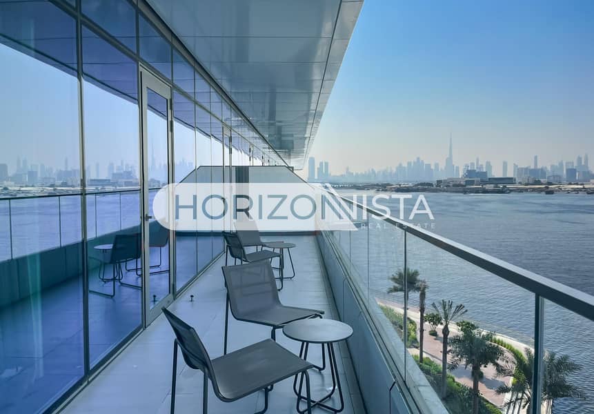 Full Sea & Burj Khalifa Views | Low Floor| Best ROI