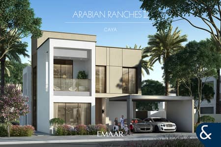 4 Bedroom Villa for Sale in Arabian Ranches 3, Dubai - Four Bedrooms | 2 YR PHPP | Park Backing