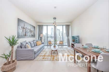 1 Bedroom Flat for Rent in Downtown Dubai, Dubai - Modern Tower | Fully Furnished | Downtown View