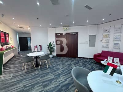 Office for Rent in Dubai Investment Park (DIP), Dubai - Fully Fitted & Partitioned Office| Next to Metro