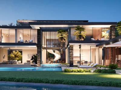 6 Bedroom Villa for Sale in Tilal Al Ghaf, Dubai - Exclusive | Lagoon View | Beach Mansion