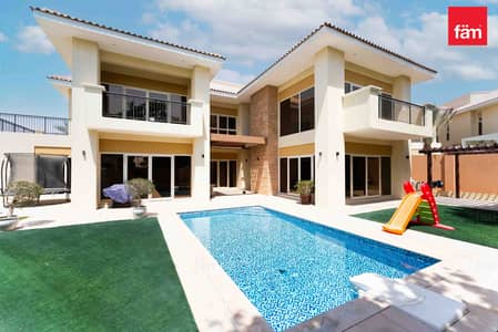 5 Bedroom Villa for Sale in Jumeirah Golf Estates, Dubai - 5BR Corner Villa | Big Plot | Corner Unit | Pool