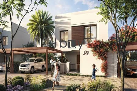 3 Bedroom Villa for Sale in Yas Island, Abu Dhabi - Single Row | Pool View | Corner | Large Plot |