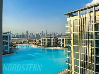 2 Bedroom Flat for Sale in Mohammed Bin Rashid City, Dubai - Burj + lagoon view | High floor | Brand New