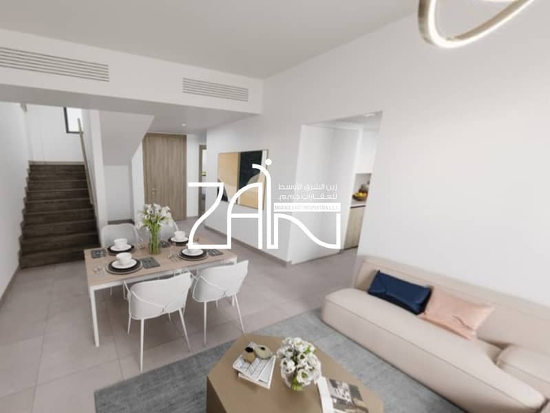 位于雅斯岛，亚斯公园之门 2 卧室的联排别墅 2300000 AED - 11021840