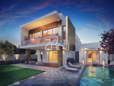 4 Bedroom Villa for Sale in Yas Island, Abu Dhabi - Modern 4BR+Maid Villa in Excellent Community