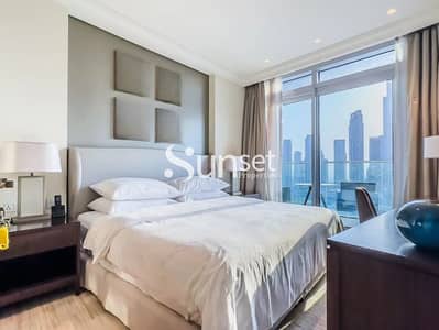 1 Bedroom Flat for Sale in Downtown Dubai, Dubai - Fully Furnished | Burj Khalifa and Fountain Views