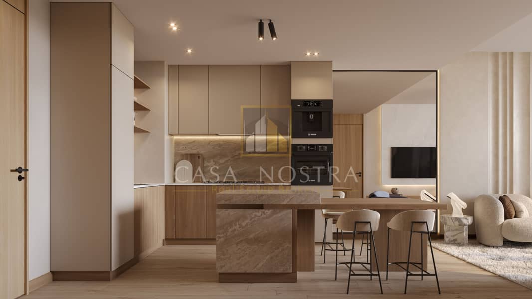 6 AL FURJAN LIVING & KITCHEN- 1 BED UNIT CAM 02 - V2. jpeg