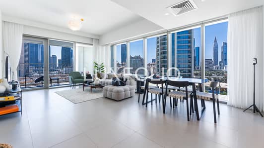 3 Bedroom Flat for Sale in Za'abeel, Dubai - Vacant | Burj Khalifa view | Furnished