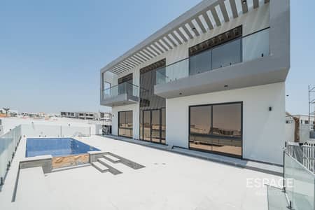5 Bedroom Villa for Sale in Al Furjan, Dubai - Massive Greenery | Backing 5BR | Single Row | Elevated Plot