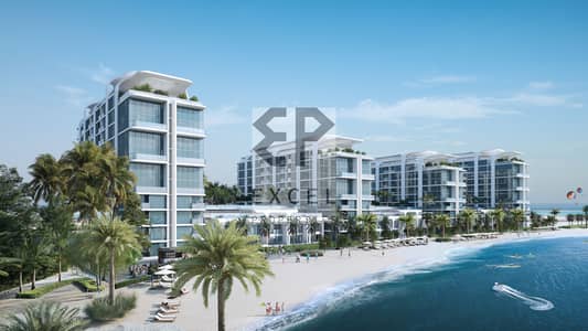 فلیٹ 1 غرفة نوم للبيع في جزيرة السينية، أم القيوين - Day shot - Coastline A06. jpg