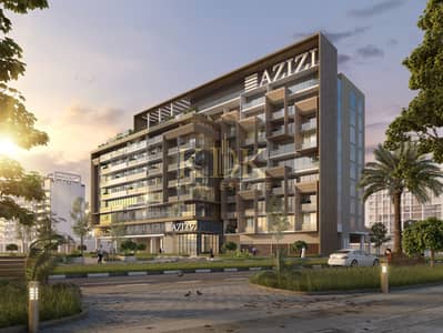 1 Bedroom Flat for Sale in Dubai Studio City, Dubai - Studio City_Azizi Vista_Corner View_01. jpg