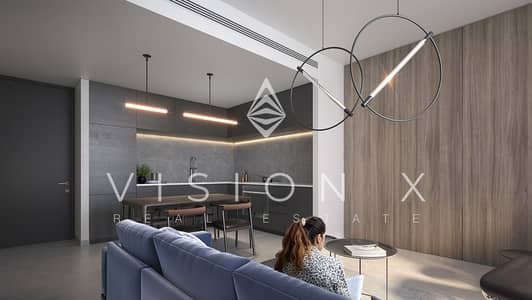فلیٹ 3 غرف نوم للبيع في الجادة، الشارقة - 230829-2bed-Living-kitchen-02. jpg