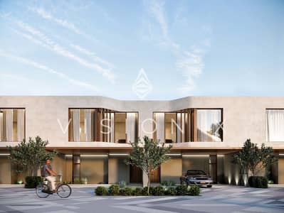 Al Tay West， 夏尔迦 3 卧室联排别墅待售 - 3. -Typical-Townhouse-Cluster-Street-View-1. jpg