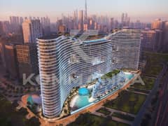 Heart in Business bay ||Burj Khalifa & Canal View ||High Floor