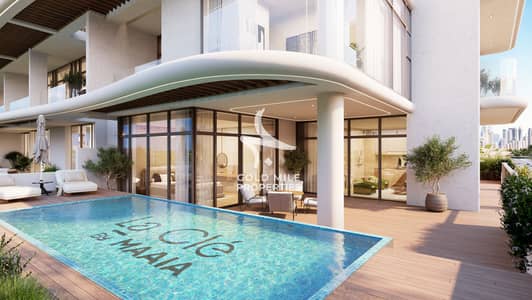 阿尔弗雷德街区， 迪拜 3 卧室公寓待售 - AL FURJAN POOL ANGLE RENDER V4. jpg