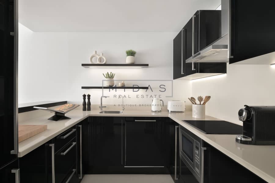 3 One-Bedroom Apartment - Kitchen. JPG
