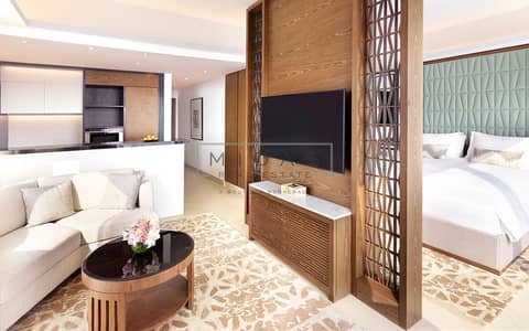 Hotel Apartment for Rent in Bur Dubai, Dubai - Studio_with_Partition_01_900x. jpg