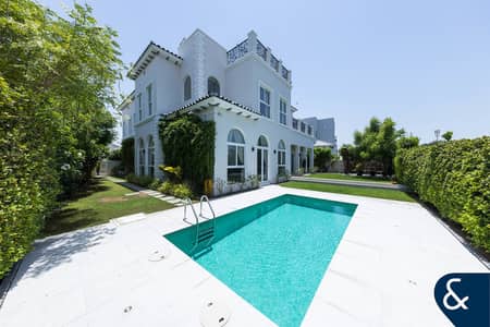 5 Bedroom Villa for Sale in Jumeirah Golf Estates, Dubai - New Listing - Large Plot - Upgraded - Pool