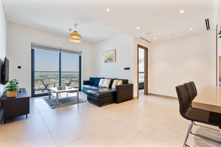 1 Bedroom Apartment for Rent in Sobha Hartland, Dubai - Living Area. jpeg